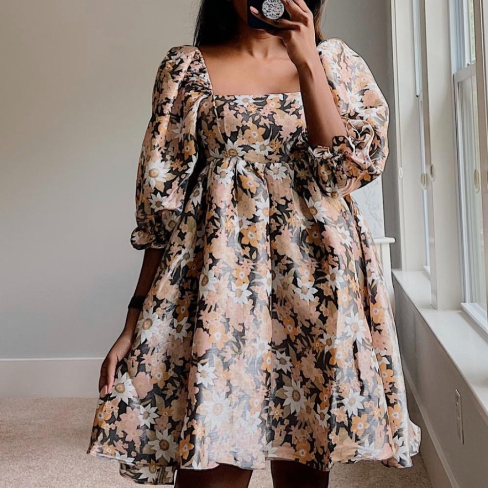 Floral Print Dress (designer inspired)